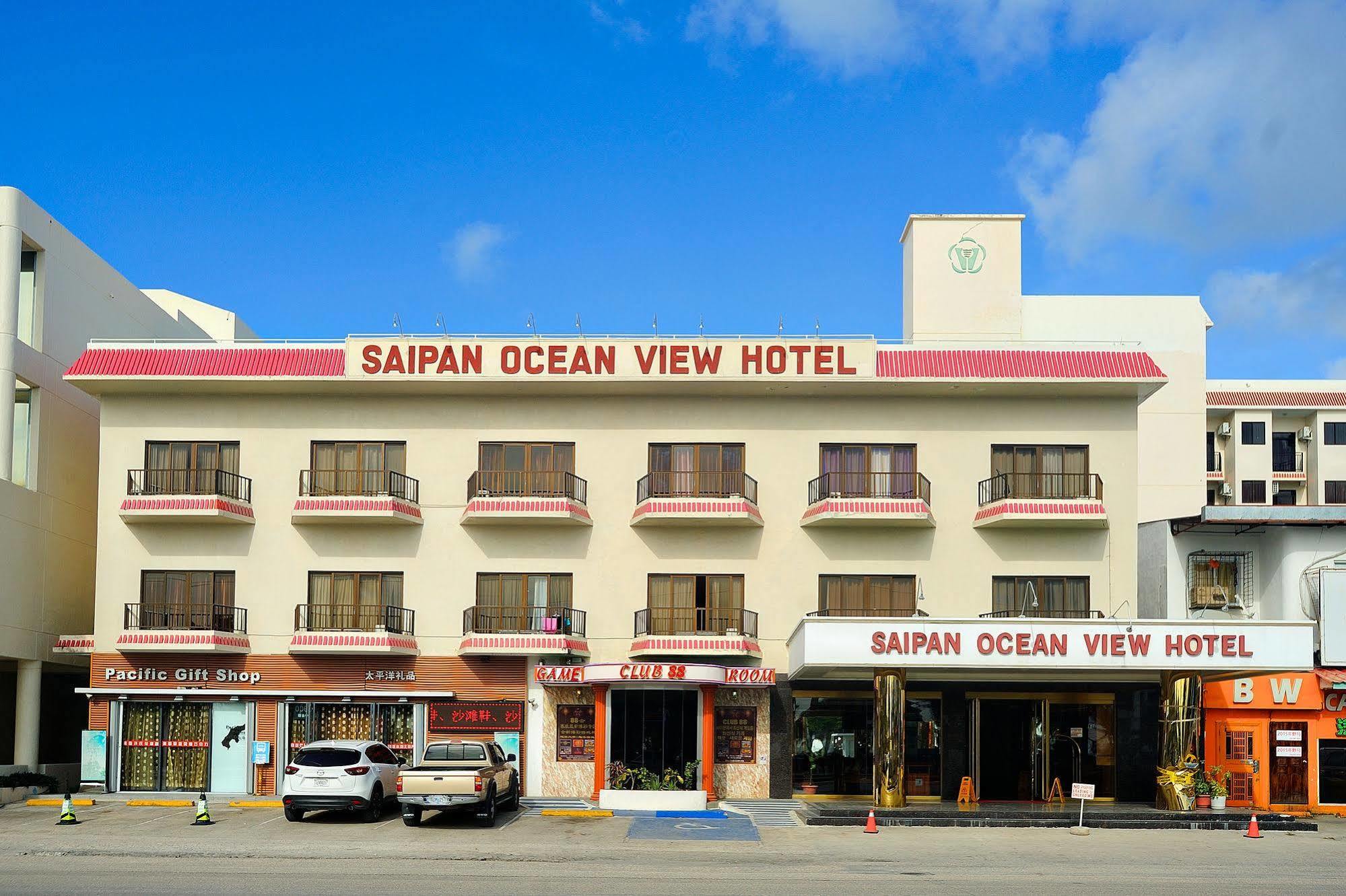 Saipan Ocean View Hotel Garapan Exterior foto