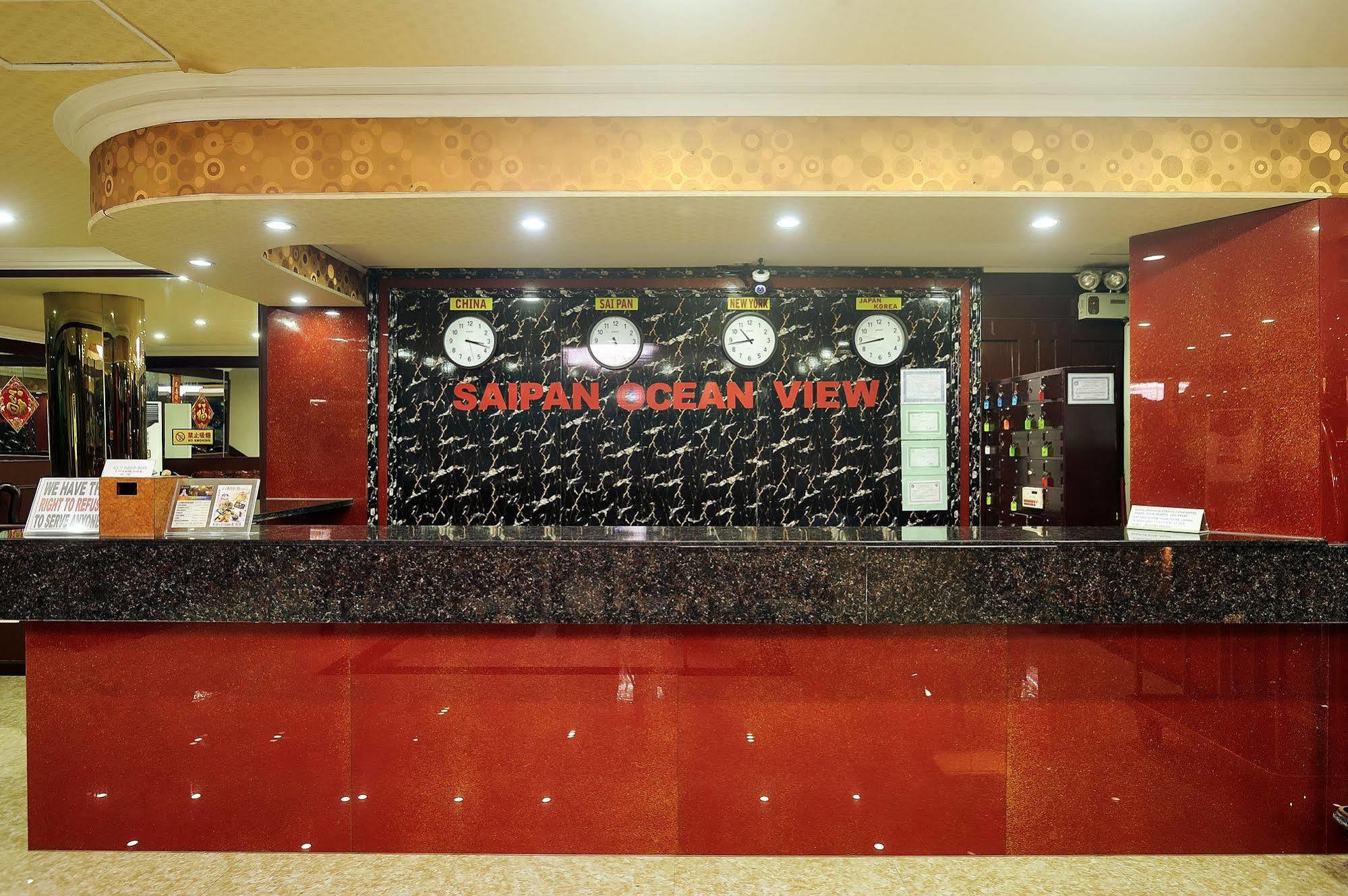 Saipan Ocean View Hotel Garapan Exterior foto